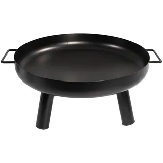 Lemodo Feuerschale 60 cm Durchmesser, Feuerstelle für Garten, Terrasse oder Balkon