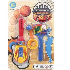 OSMA Basketballspiel, 13 cm, mit Thrower Korb, Mehrfarbig (Mehrfarbig), Einheitsgröße