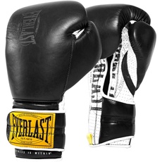 Everlast Unisex- Erwachsene Boxhandschuhe 1910 Sparring Glove Trainingshandschuhe, Schwarz, 14oz