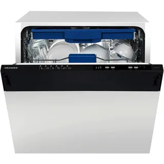 Oranier Geschirrspüler , Edelstahlfarben , Metall , 59.8x86.0-91.0x55.0 cm , Startzeitvorwahl, AquaStop, Oberkorb verstellbar, Halbe Beladung, Besteckschublade, beleuchteter Innenraum, Schlepptür, geeignet für Hocheinbau, Bedienung von oben , Küchen, Küchenelektrogeräte, Geschirrspüler