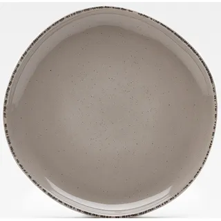 VAN WELL Dessertteller 20 cm braun 6er Set