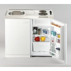 Bild Miniküche mit DUO Kochmulde und Kühlschrank