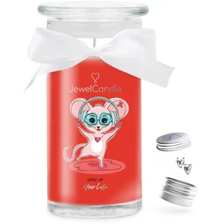 JewelCandle Spice Up Your Life Duftkerze 400 g rot