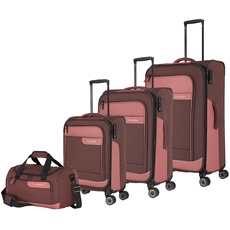 Bild VIIA 4-Rollen Trolley Set pink