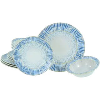 CreaTable Rondo Summertime Blau 12er Set