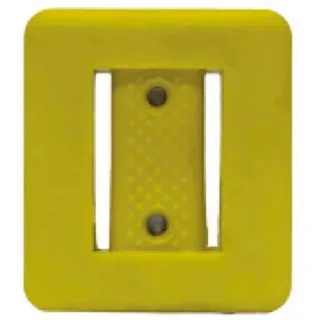 Tecnomar Rubber Gewicht - Yellow - 2 kg