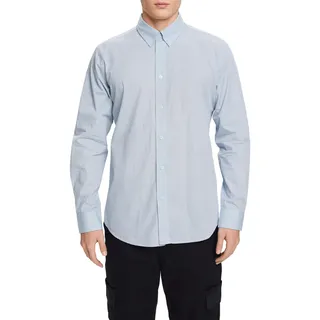 ESPRIT Herren 024ee2f313 Hemd, 440/Light Blue, L