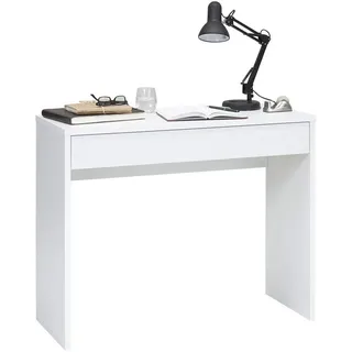 FMD Checker Konsolentisch 100,0 x 80,0 x 40,0 cm weiß