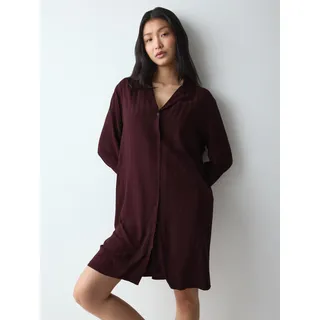 Triumph Nachthemd "Amourette Jacquard NDW" elegant und weich, claret