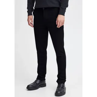 Chinos BLEND "BHLangford pants", Herren, Gr. 28, Länge 32, schwarz, Web, Obermaterial: 64% Viskose, 31% Polyester, 5% Elasthan, unifarben, regular fit normal, Hosen Chinos, Regular Fit, mit Reißverschluss und 1-Knopf-Verschluss, pflegeleicht