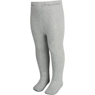Sterntaler Unisex Baby strømpebukser uni Strumpfhose, Silber Mel., 86