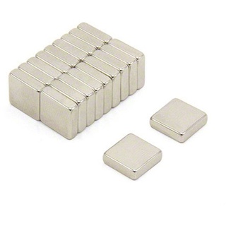 Magnetastico® | 40 Stück Neodym Magnete N52 Quadrat 10x10x4 mm | Kühlschrankmagnet Pinnwandmagnet Dauermagnet Whiteboardmagnet Haftmagnet Quadratmagnet Quadermagnet