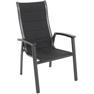 Royal Garden Richmond Stapelstuhl Aluminium/Polyester Iron Grey/Anthrazit