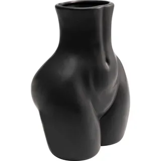 Kare Design Tischvase "Vase Donna", schwarz