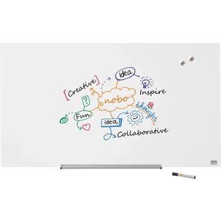 NOBO Impression Pro Whiteboard Glas 45", weiß (1905176)