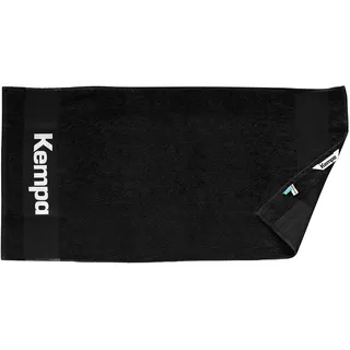 Kempa Handtuch - Black / White - 100x50 cm