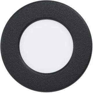 EGLO Fueva 5 Ø 8,6 cm IP44 Schwarz