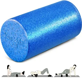 Yes4All Hochdichter EPP Runder Rücken-Foam Roller, Trainingsrolle für Yoga, Pilates & Dehnen – 30, 45, 60, 90 cm