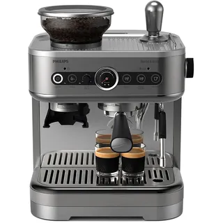 Philips Barista Brew PSA3218/01 silber + 250g Bohnenbehälter