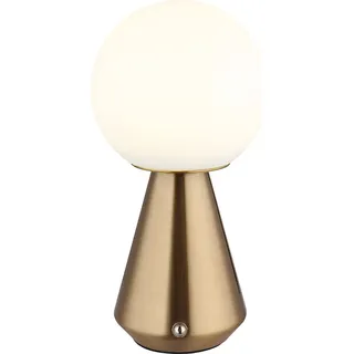 GLOBO Lighting Tischleuchte SORA DH 12x23.50 cm rot Tischlampe - Kupfer