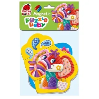 Magnetic Puzzle Baby "Elefant-Krokodil" (Kinderpuzzle)