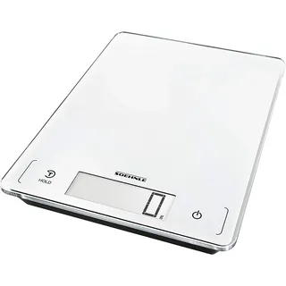 Soehnle Küchenwaage Page Profi 300, digitale Küchenwaage, Gewicht bis zu 20 kg, Haushaltswaage mit Tara und patentierter Hold-Funktion, elektronische Waage mit LCD-Anzeige, extragroße Wiegefläche