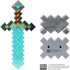 Bild von Noble Collection Minecraft Diamond Sword Collector 50 cm NOB3728 Black