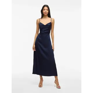 VILA Ravenna Strap ärmelloses Langes Kleid Navy Blazer 42