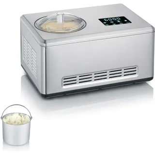 Severin Eismaschine Silber 2l