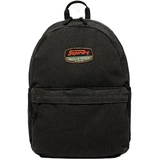 Superdry Workwear Canvas Montana Rucksack - Vintage Black - One Size