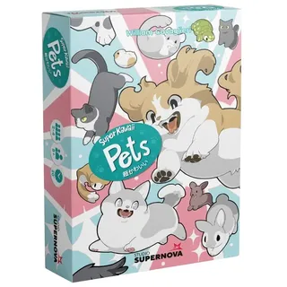 Studio Supernova - Super Kawaii Pets - Kawaii-Spiel mit Welpen und positiven Emotionen, 1-4 Spieler, 8+, italienische Ausgabe