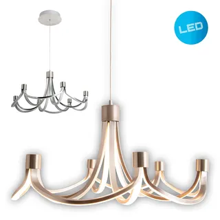 NÄVE »FESTOS«, ∅xH: 55 cm Metall/Kunststoff - silberfarben