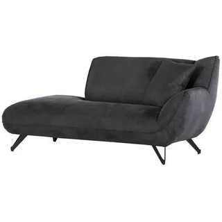 Carryhome CHAISELONGUE Anthrazit - 190x90x95 cm