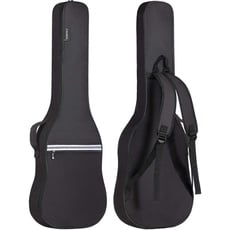 CAHAYA Elektrische Gitarre Gig Bag E-gitarrentasche Wasserfest mit reflektierenden Bändern, passend für 40 Zoll E-Gitarre CY0225