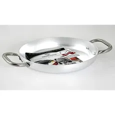 Agnelli Aluminiumpfanne mit Edelstahlgriffen 42 cm