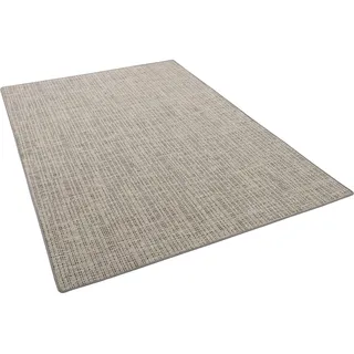 Snapstyle Snapstyle, Teppich, Sisal-Optik Designer Flachgewebe Teppich Pure Beige Grau Meliert (80 x 240 cm)