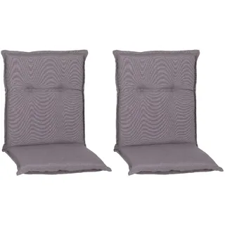BEO Niedriglehner Auflage 98 x 45 x 8 cm grau 2 St.