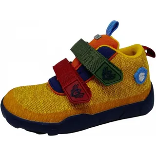 Affenzahn Knit Happy Paradies Vogel Klettschuh Gelb - Gelb