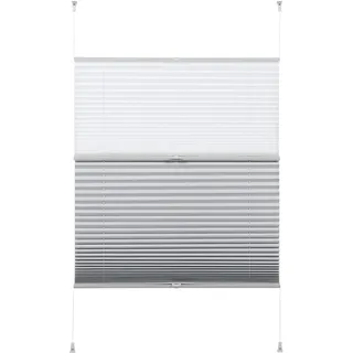 GARDINIA Plissee Easyfix Day + Night 70 x 130 cm Weiß