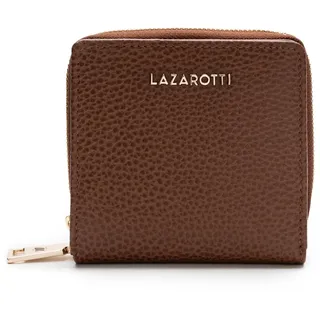 lazarotti Bologna Leather Geldbörse Leder 10 cm brown