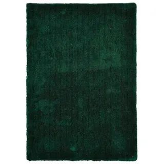 Tom Tailor Hochflorteppich , Grün , Textil , Uni , rechteckig , 140x200 cm , Teppiche und Böden, Teppiche, Hochflorteppiche & Shaggys