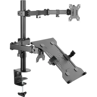 Ricoo TS7111 Monitorhalterung Schwenkarm Schwarz