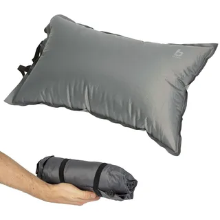 Bo-Camp Reise Kopf Nacken Kissen Selbstaufblasend Blau