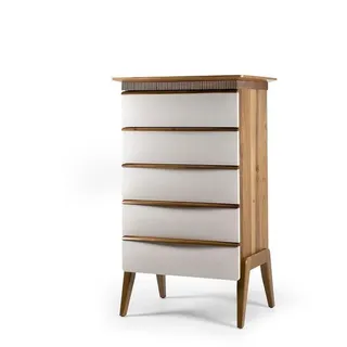 Schlafzimmer Kommode Braun Holzmöbel Neu Holz Kommodenschrank - Braun