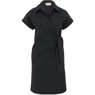 Cartoon Wickelkleid »Wickelkleid mit Taschen«, schwarz