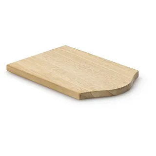 Continenta Raclette-Brettchen, für Raclette-Pfännchen, Untersetzer, Pfannenuntersetzer, Gummibaumholz, 3293