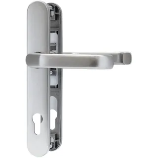 ABUS Schutzgarnitur Edelstahl-Look Grau