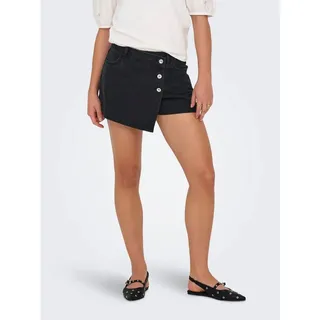 Only Jeansshorts Schwarz M