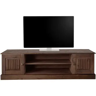 OTTO home Liotta Lowboard 160 cm Braun Massivholz