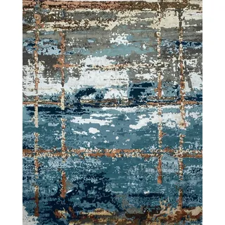 Handgeknüpft Nepal Teppich Einzigartiges Design Bambus seide Wolle 250X300 cm